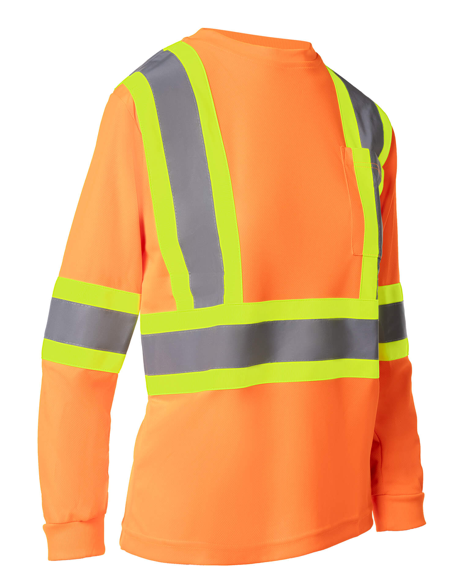 Women's Hi-Vis Long Sleeve Shirt - S